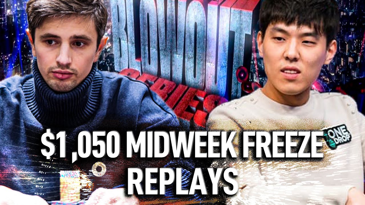 BLOWOUT SERIES 11-H $1,050 aJarov | Koreanmonkey | silskyer NLH PKO Final Table Poker Replays
