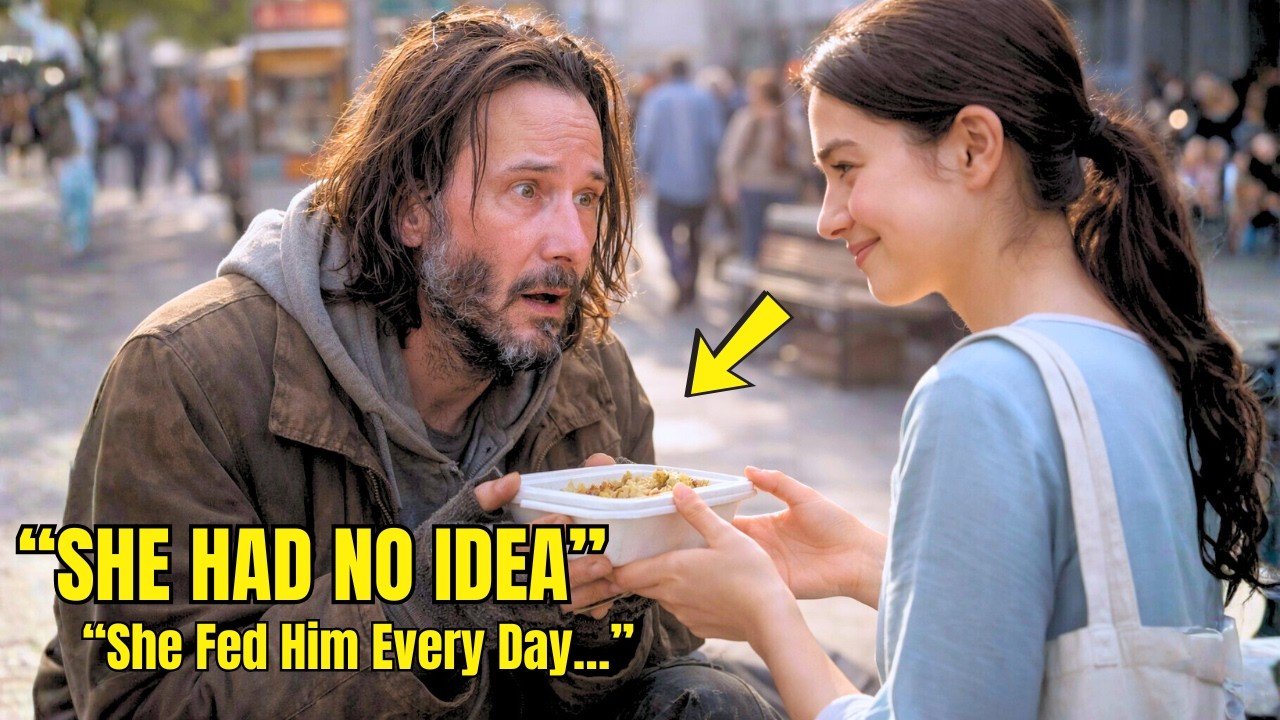 SHE FED A HOMELESS MAN EVERY DAY — NOT KNOWING HE WAS A BILLIONAIRE IN DISGUISE....