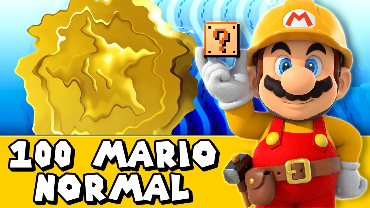 Super Mario Maker: 100 Mario Challenge (Normal #1)