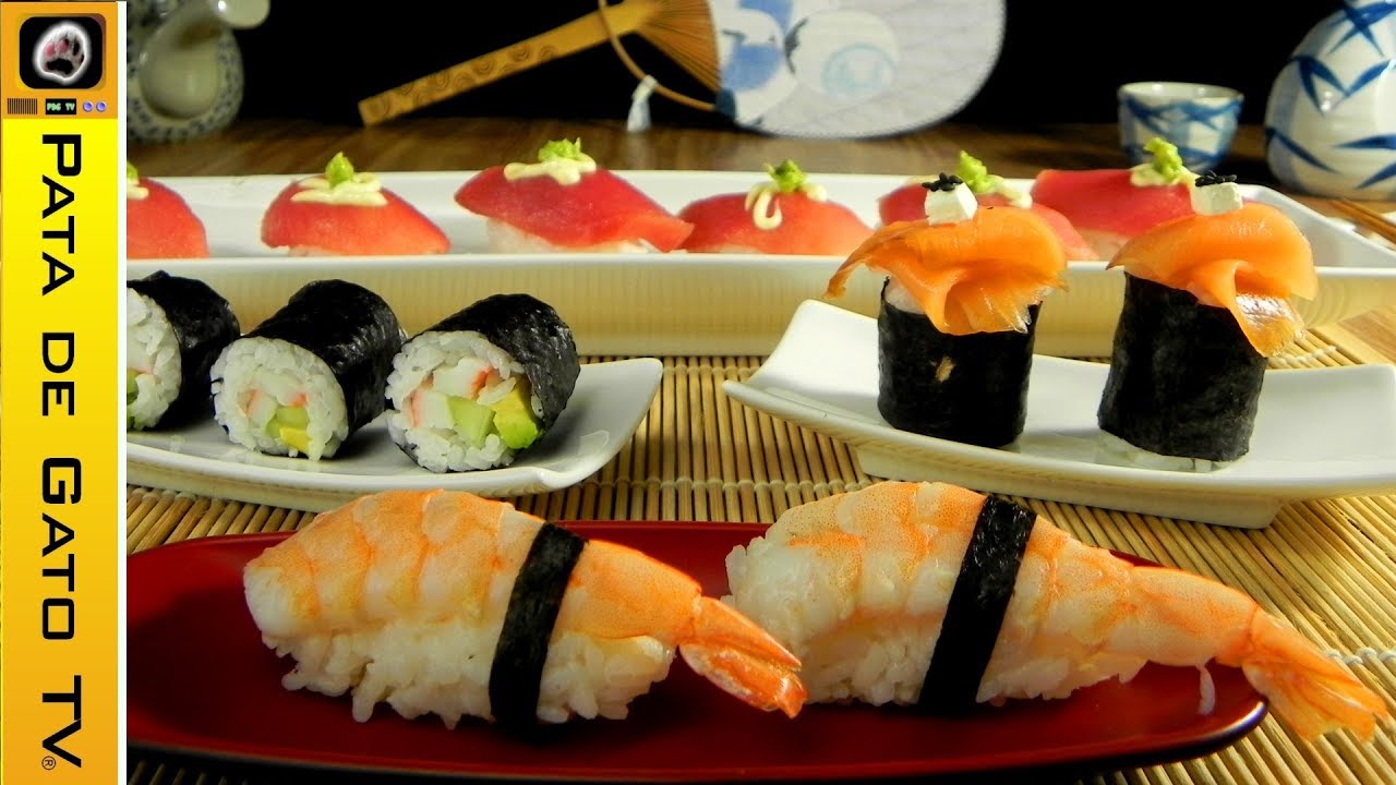 Como preparar sushi paso a paso / How to make sushi step by step