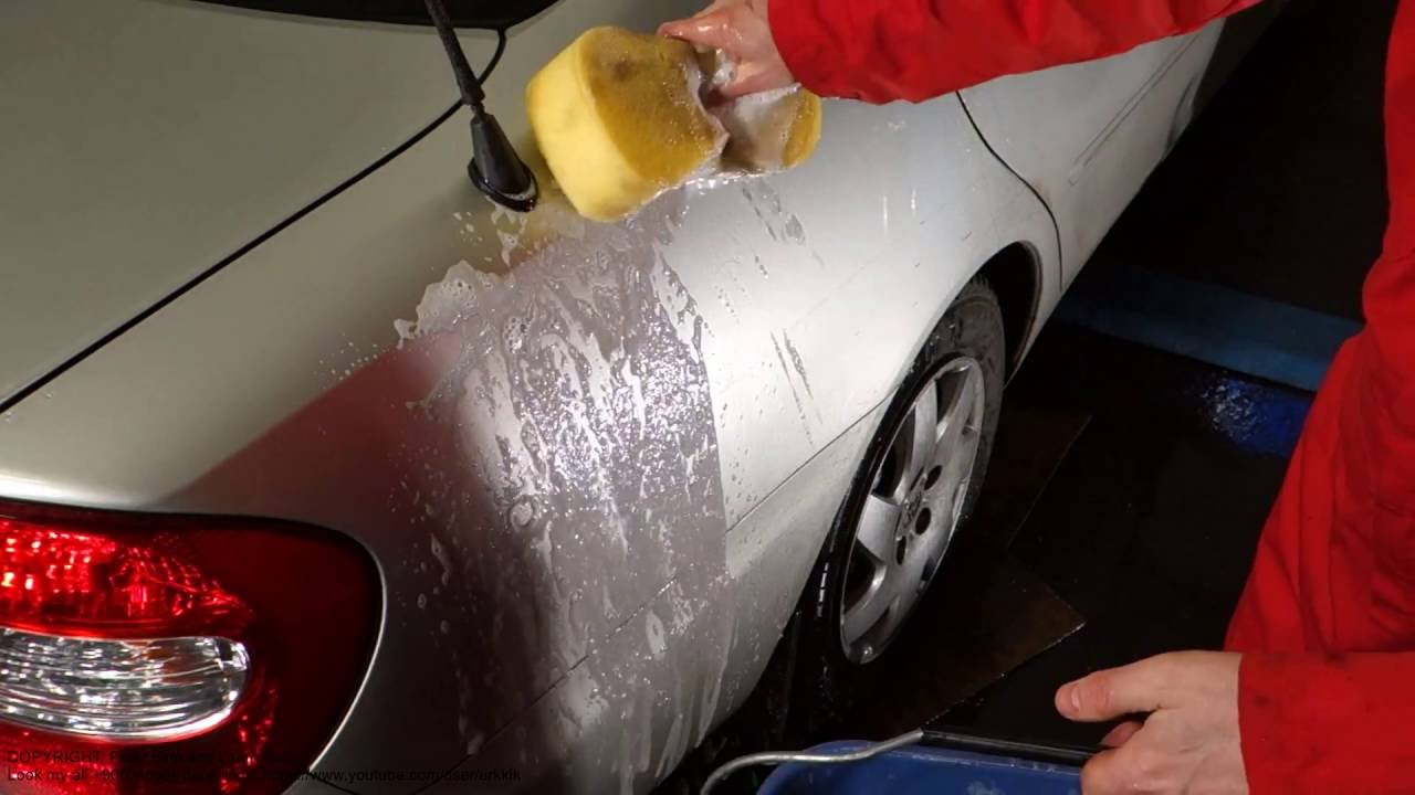 How to save money. Wash the car by self