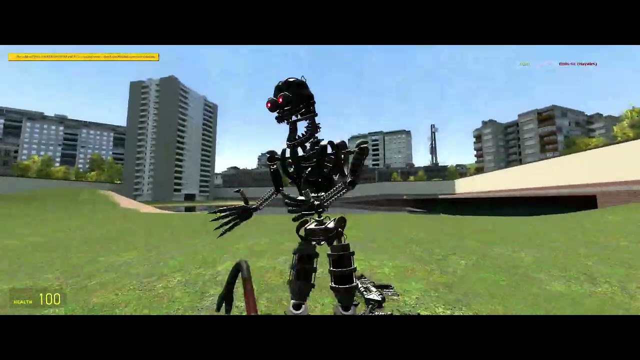 Killing endos VJ pack with a crowbar