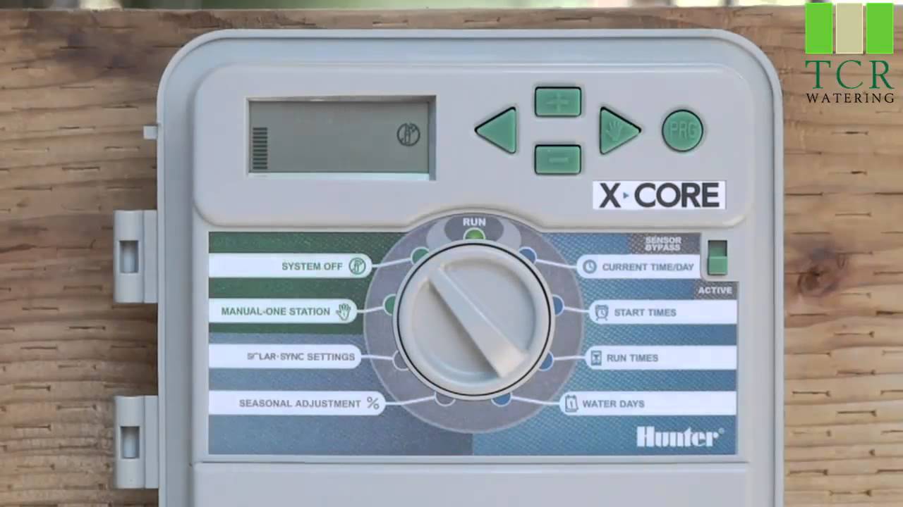 Programme a Hunter X Core controller 2/2