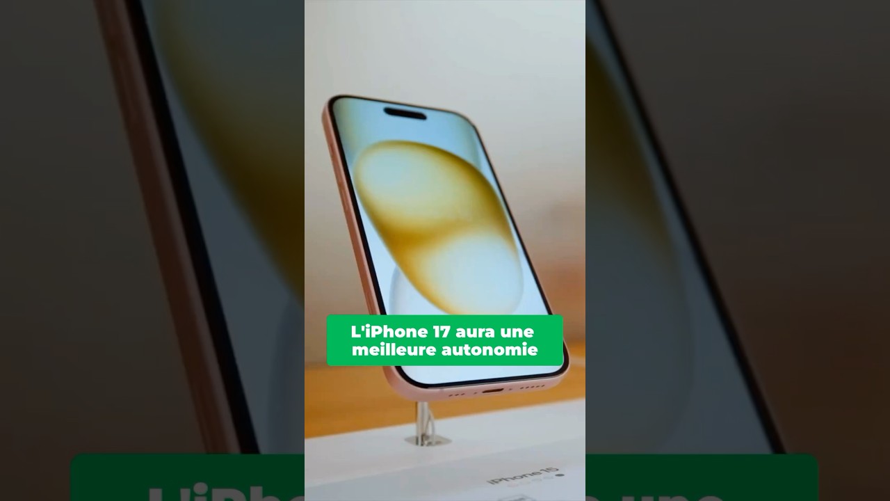 iPhone 17 : une meilleure autonomie gr&acirc;ce &agrave; cette technologie 🍋