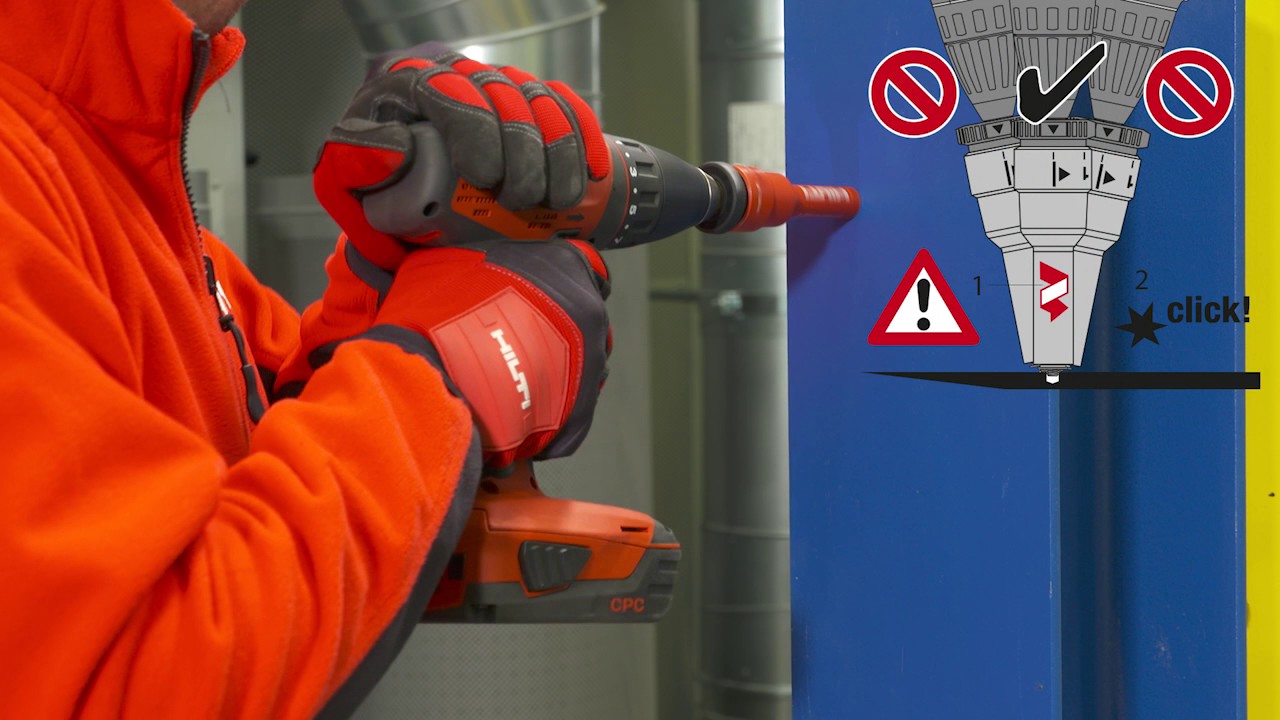 Hilti's S-BT: the world’s first blunt tip screw stud
