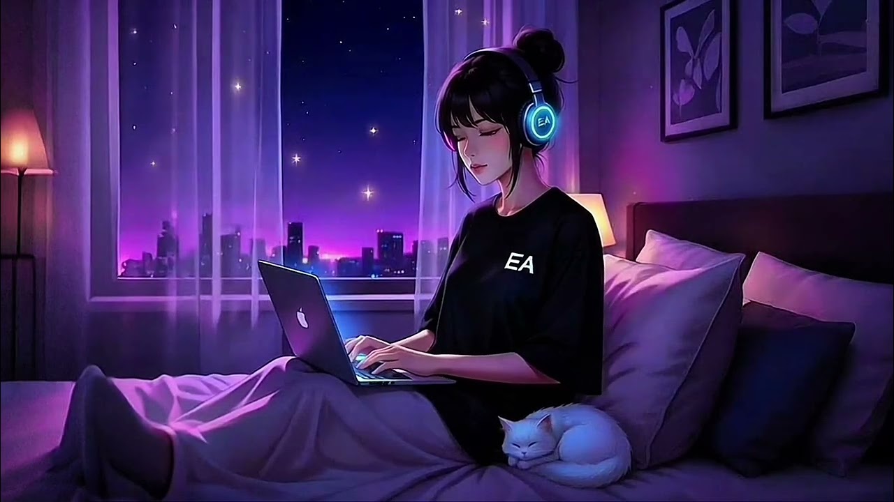 1Hour Late Night Study Session🎶 — Lo-Fi