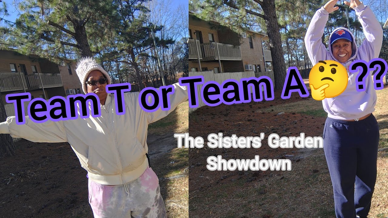 Two sisters. Same city. Different backyards. Team A vs Team T—Garden Showdown Ep. 2