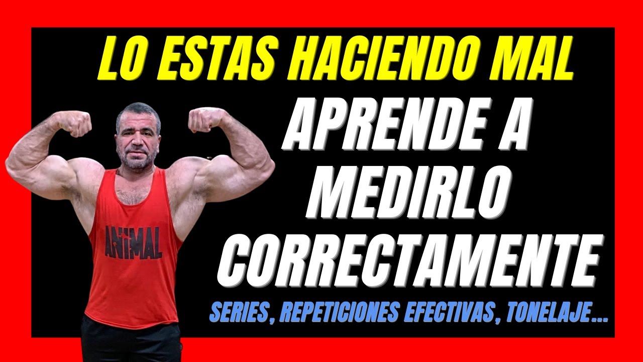 ¿Como calcular el VOLUMEN DE ENTRENAMIENTO? - Curso Hipertrofia #20