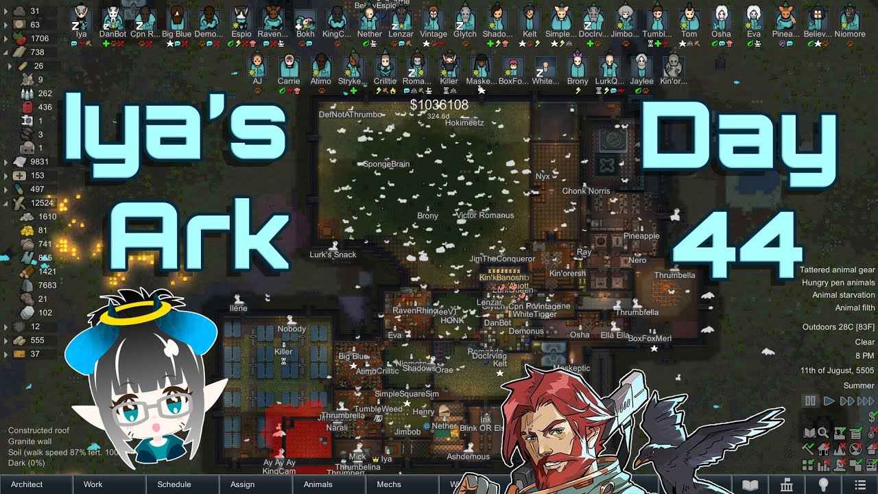 Iya's Ark 44 VOD - Yesterday's dice are in dice jail XD