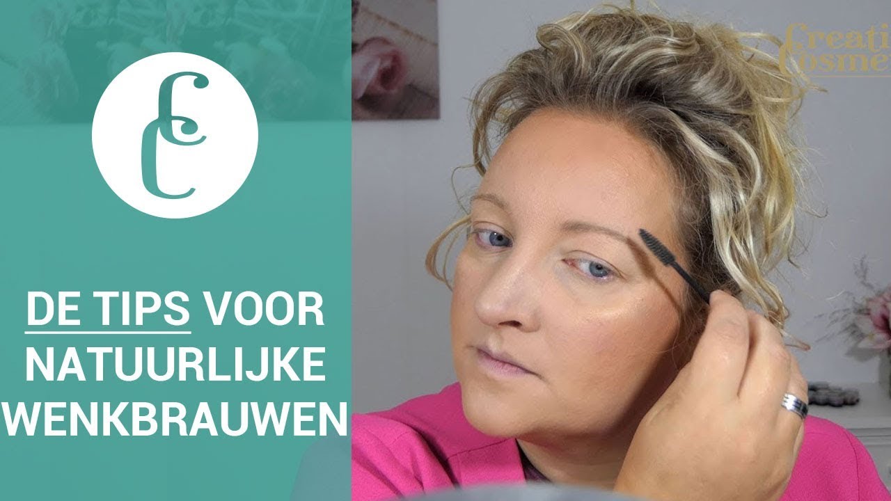 Natuurlijke wenkbrauwen tekenen || Creative Cosmetics