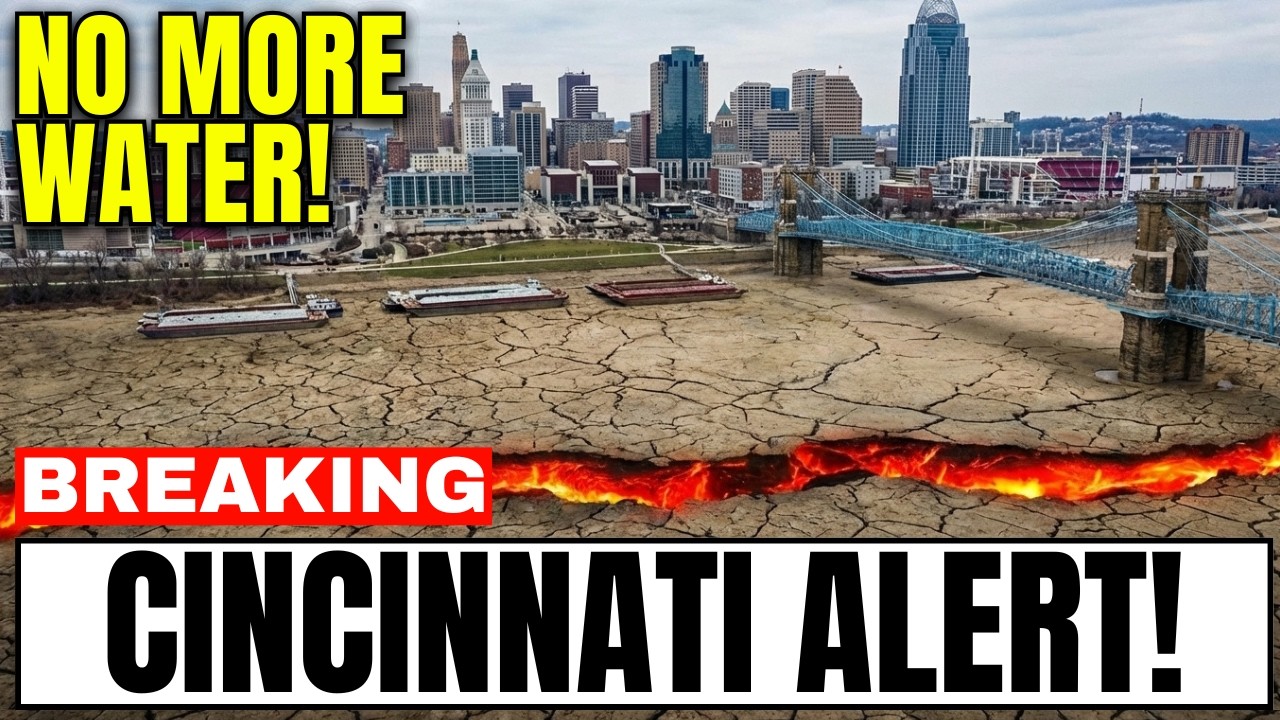 Cincinnati's 88% WATER Gamble&mdash;City of 300,000 Depends on River Running at 5% Capacity