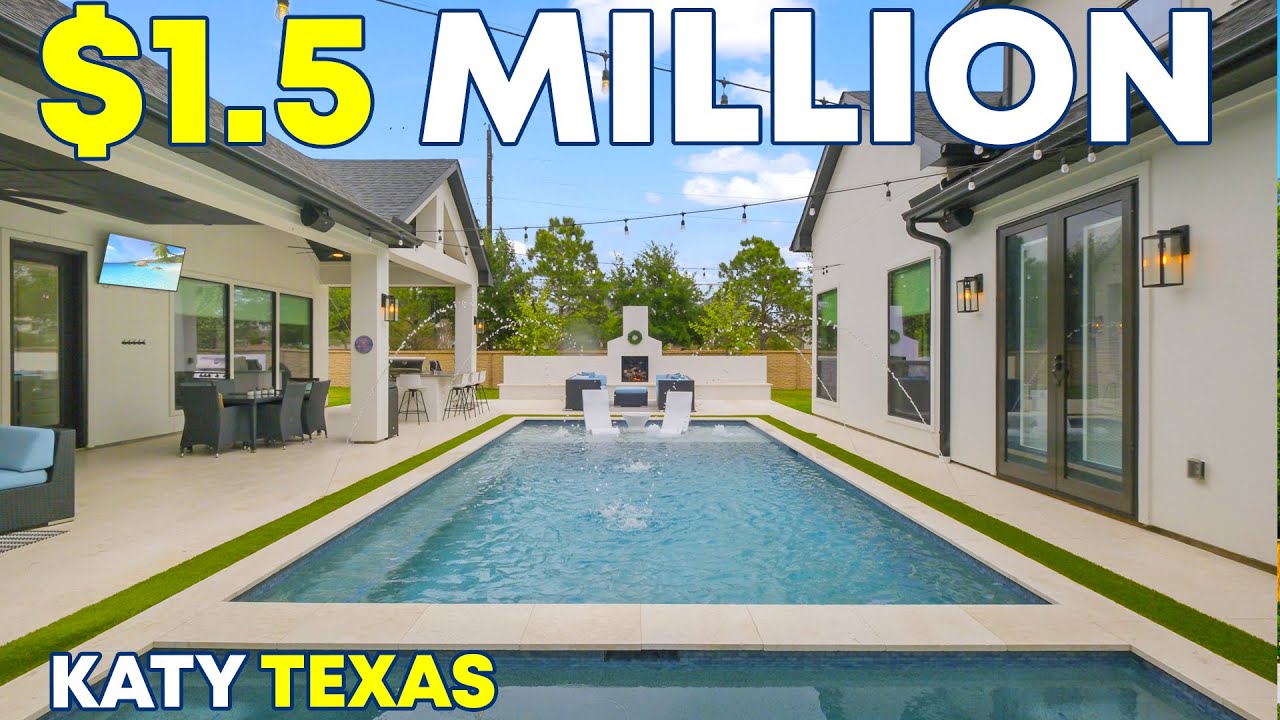 INSANE $1.5M Modern Custom Home Tour Katy TX | Located in Cane Island in Katy TX