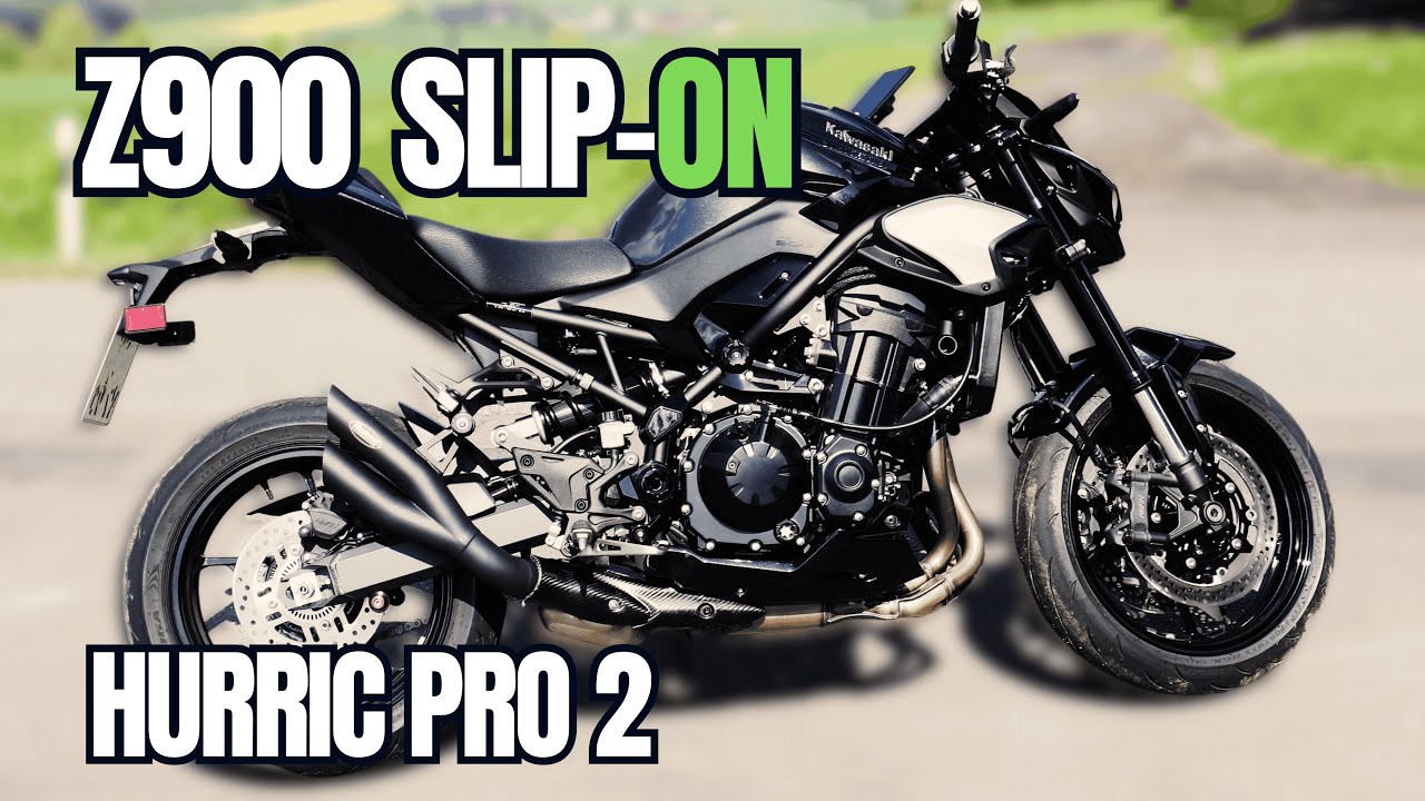 #08 HURRIC PRO 2 SLIP-ON AUSPUFF | Kawasaki Z900 2025