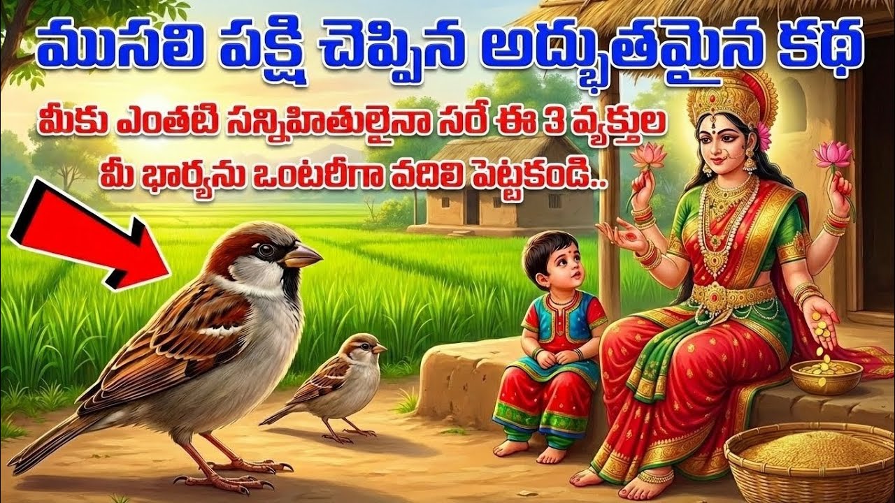 పిట్ట చెప్పిన మూడు జీవన సూత్రాలు: పిల్లల భవిష్యత్, ఆర్థిక జాగ్రత్తలు మరియు నైతిక పాఠాలు