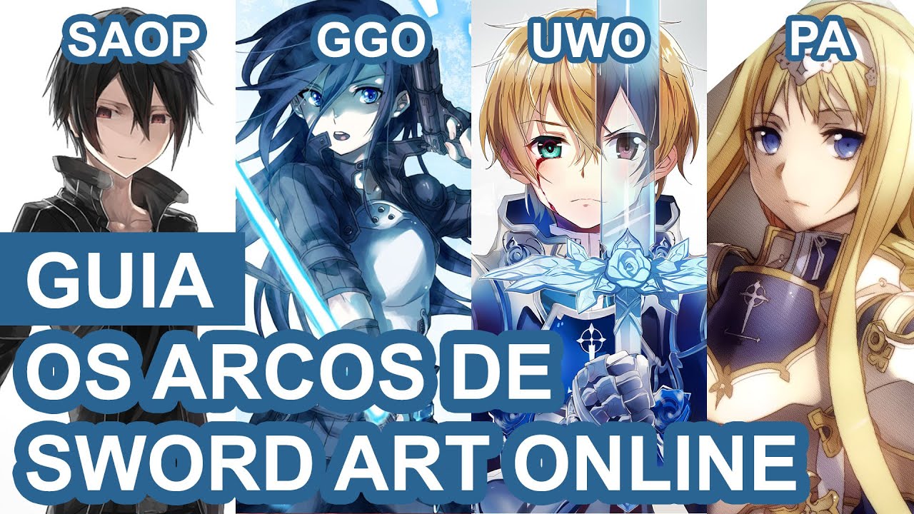 Os 11 arcos de Sword Art Online explicados | IntoxiGuias