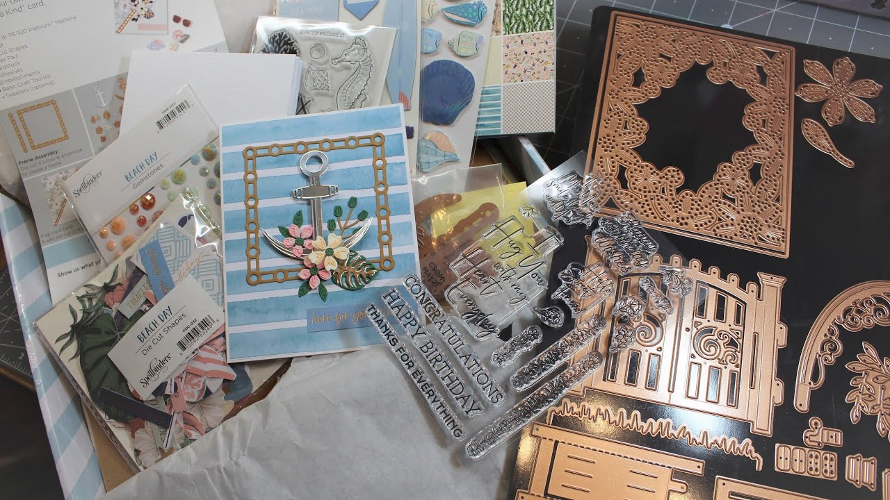 Spellbinders May 2021 Card Kit: 
