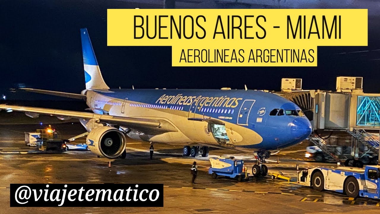 (Trip Report) Buenos Aires - Miami por Aerolíneas Argentinas (Vuelo AR1302)