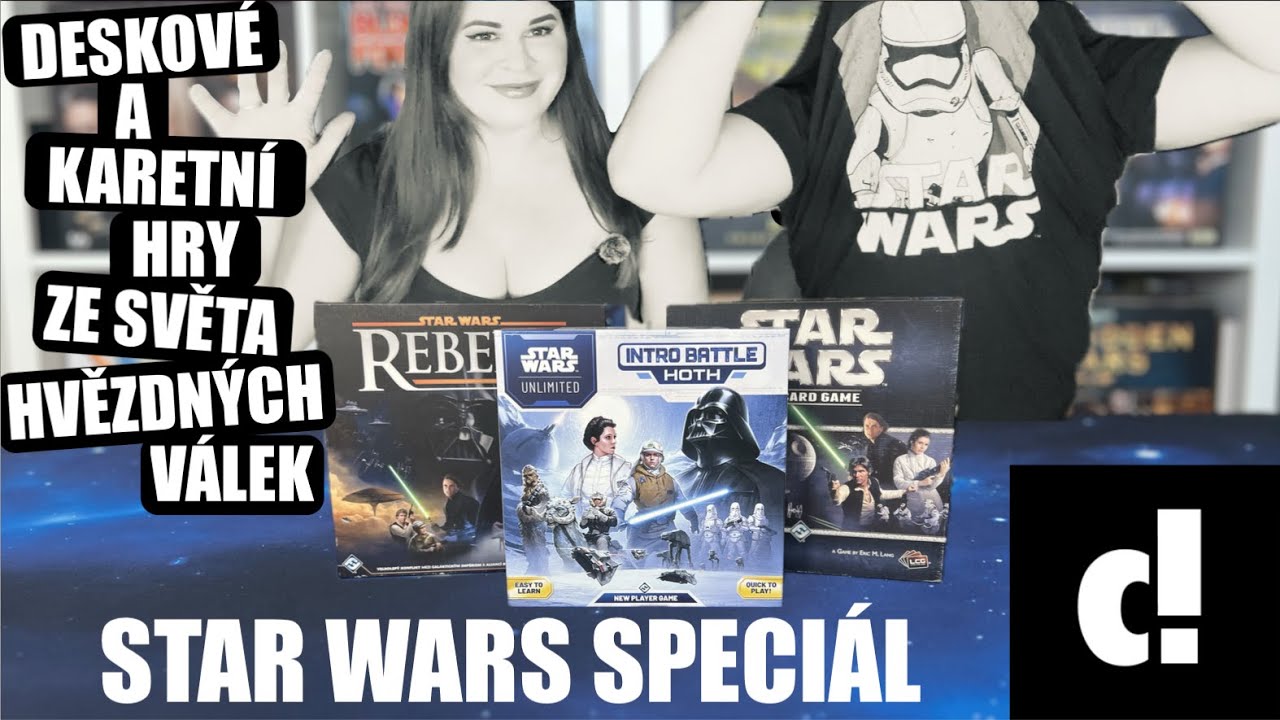 Deskové a karetní hry ze světa STAR WARS | Reakce na komentáře | hráli jsme nové SW Unlimited