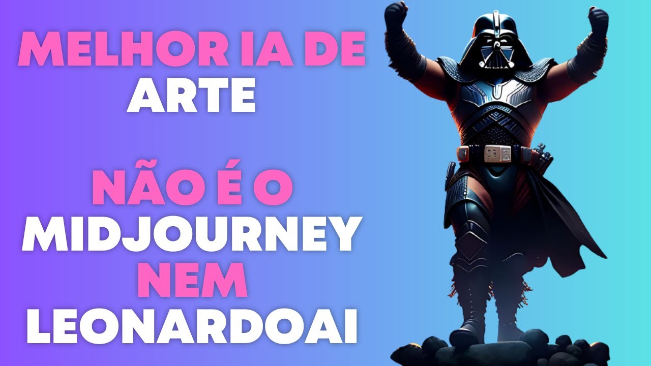 A MELHOR IA DE ARTE DO MOMENTO, SAIBA O PORQUE! PROMPT HUNT!