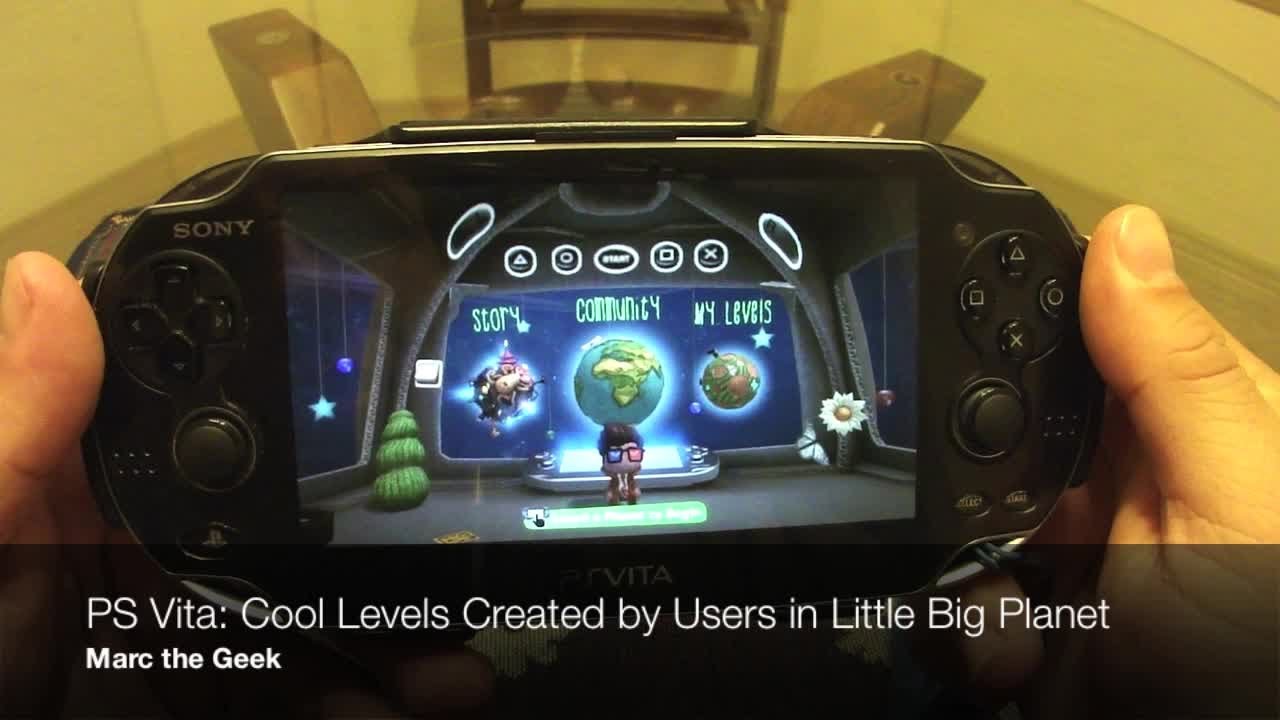 PS Vita - Cool Levels Created By Users in Little Big Planet