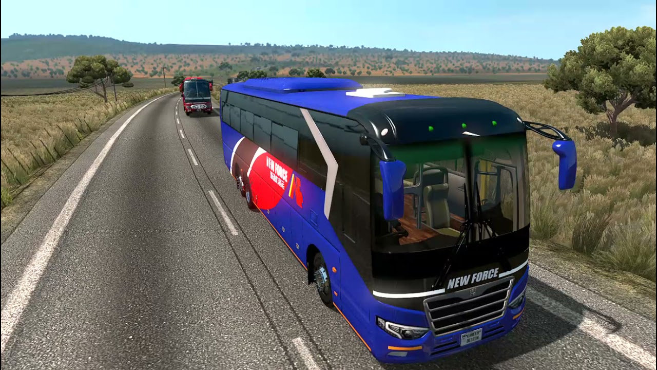 Al Jazeera food point mpaka kuchimba dawa| New force zhongtong bus| euro truck simulator 2.