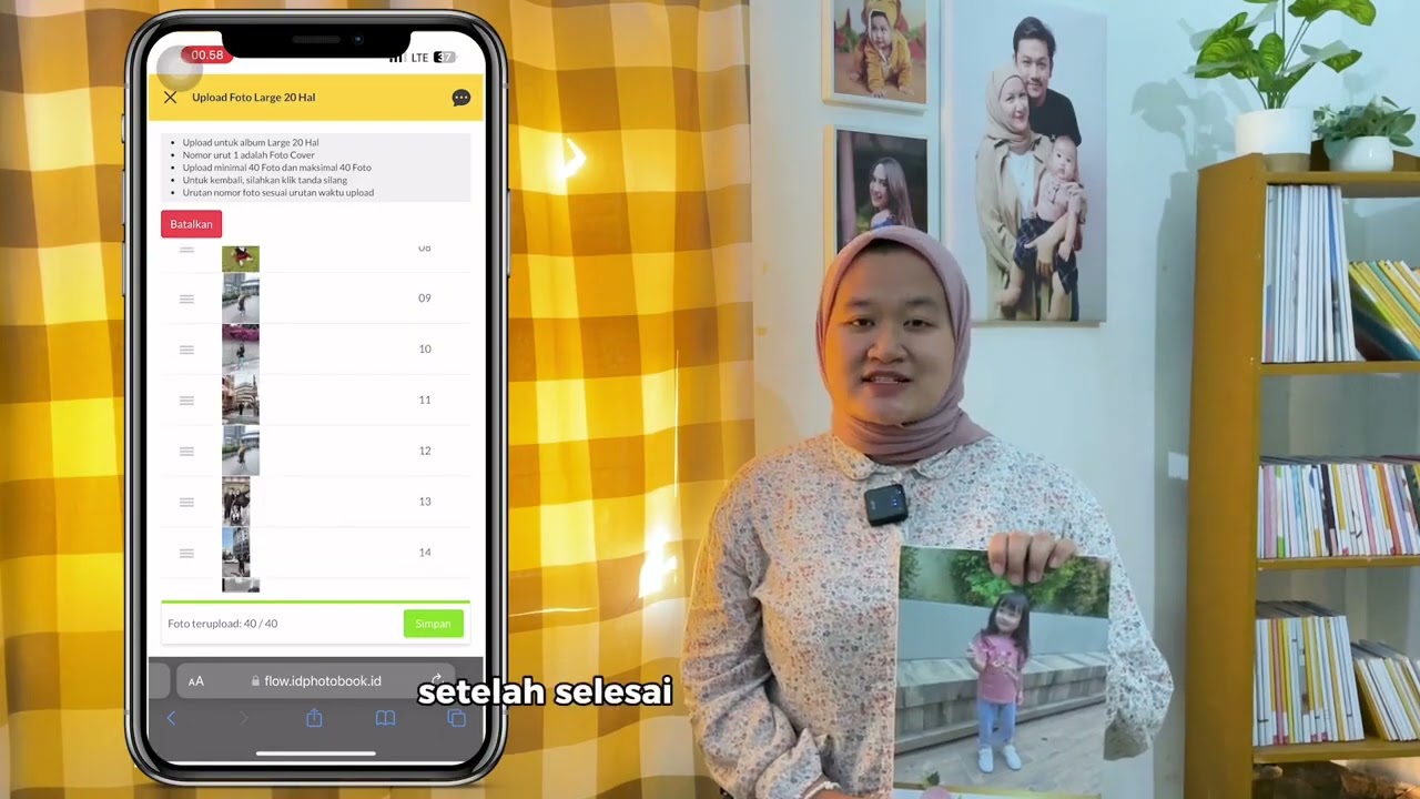 TUTORIAL MENGURUTKAN FOTO DAN HAPUS FOTO ID PHOTOBOOK 