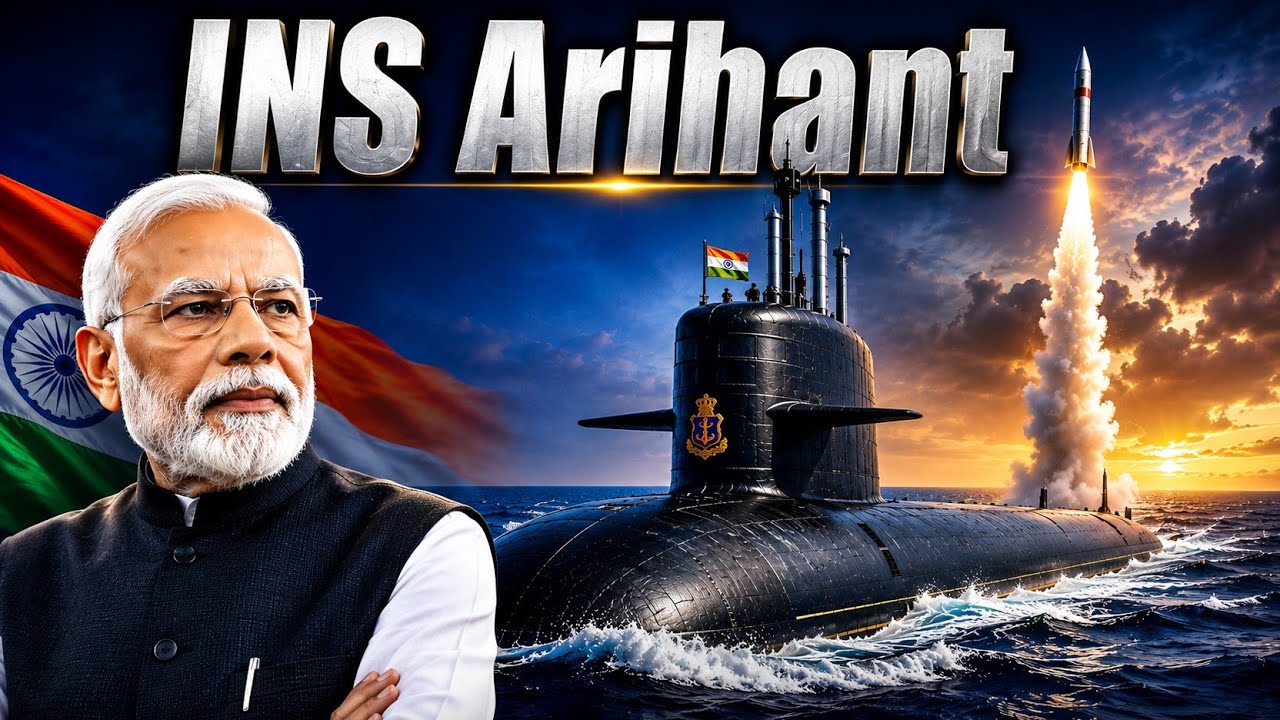 INS Arihant | Nuclear Powered Ballistic Missile Submarine | SSBN | K4 K15 | SLBM | India Vs Pakistan