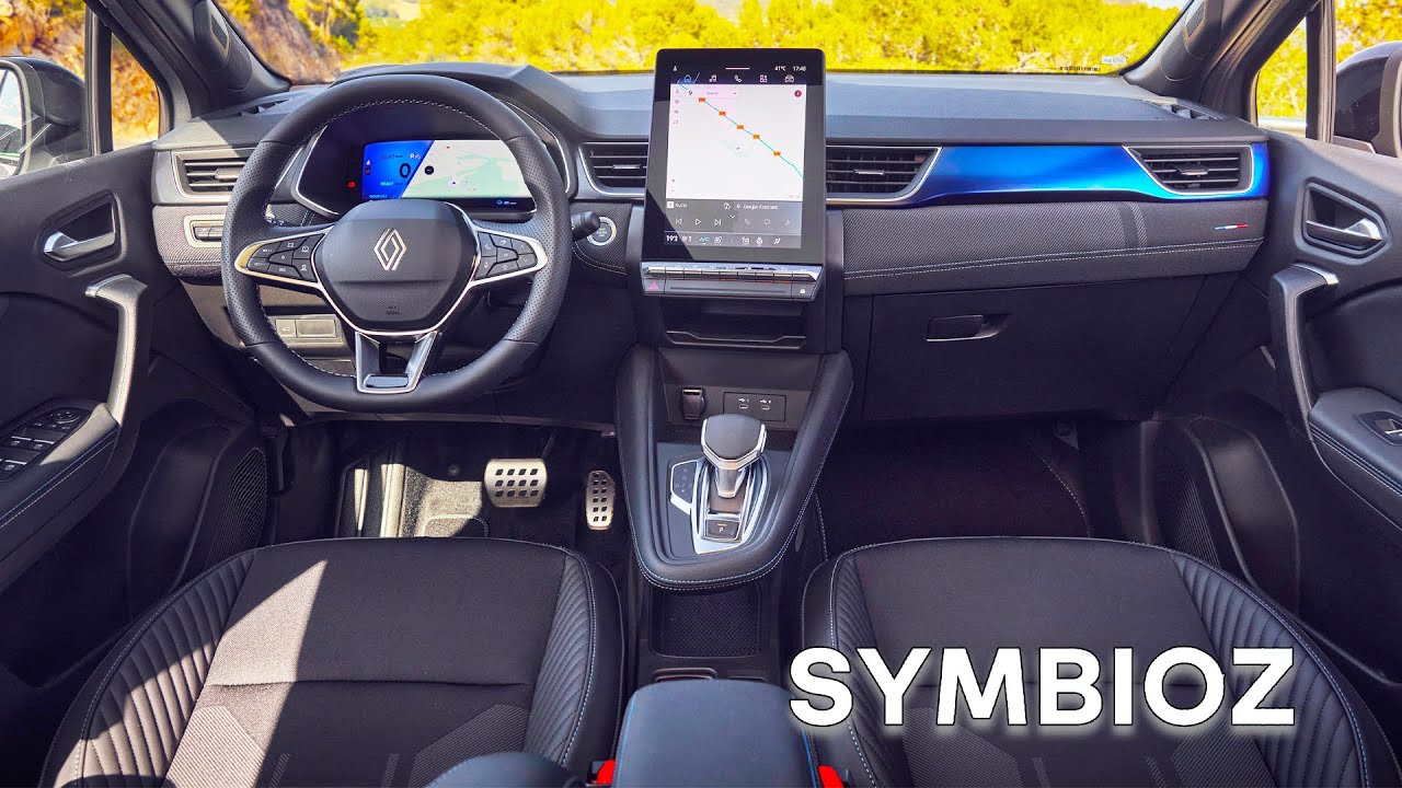 Szczeg&oacute;ły wnętrza Renault Symbioz 2025: funkcje, technologia i przestrzeń bagażnika