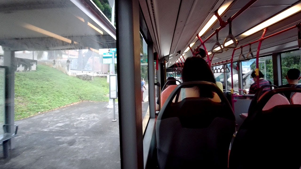 Singapore 52 bus route ride from Bishan to Sin Ming, Bright Hill, Upper Thomson rd, Toh Guan 3 of 3