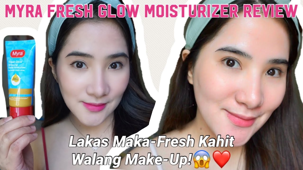 ОБЗОР УВЛАЖНЯЮЩЕГО КРЕМА ДЛЯ ЛИЦА MYRA FRESH GLOW WHITENING | УВЛАЖНЯЮЩИЙ КРЕМ PAMPAPUTI + МГНОВЕ...
