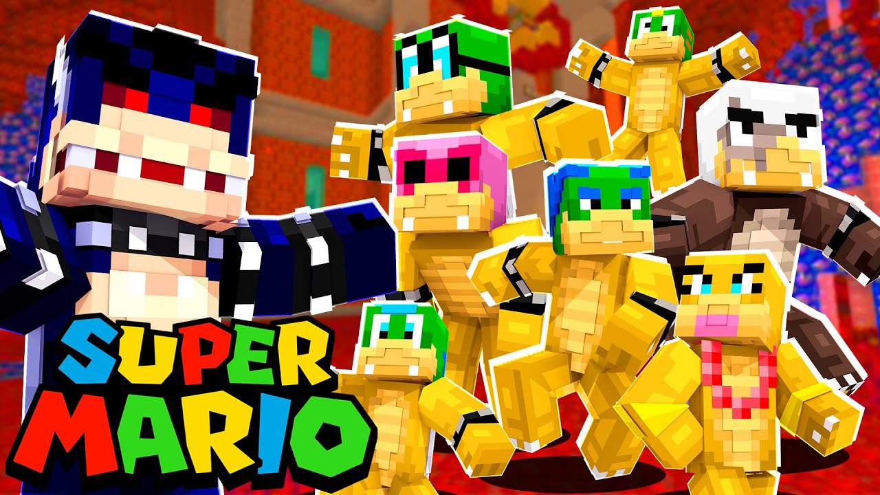 How Bowser ADOPTED The Koopalings! [118] | Super Mario | Minecraft