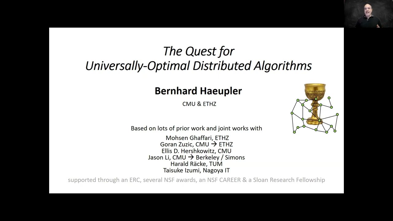 Bernhard Haeupler: Neurodiversity & Universally-Optimal Distributed Optimization