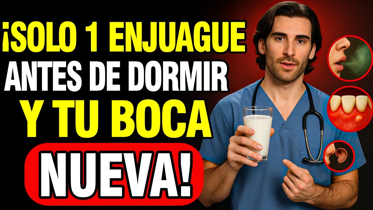 Un Dentista Revela el Enjuague Que Cura Encías y Elimina el Mal Aliento