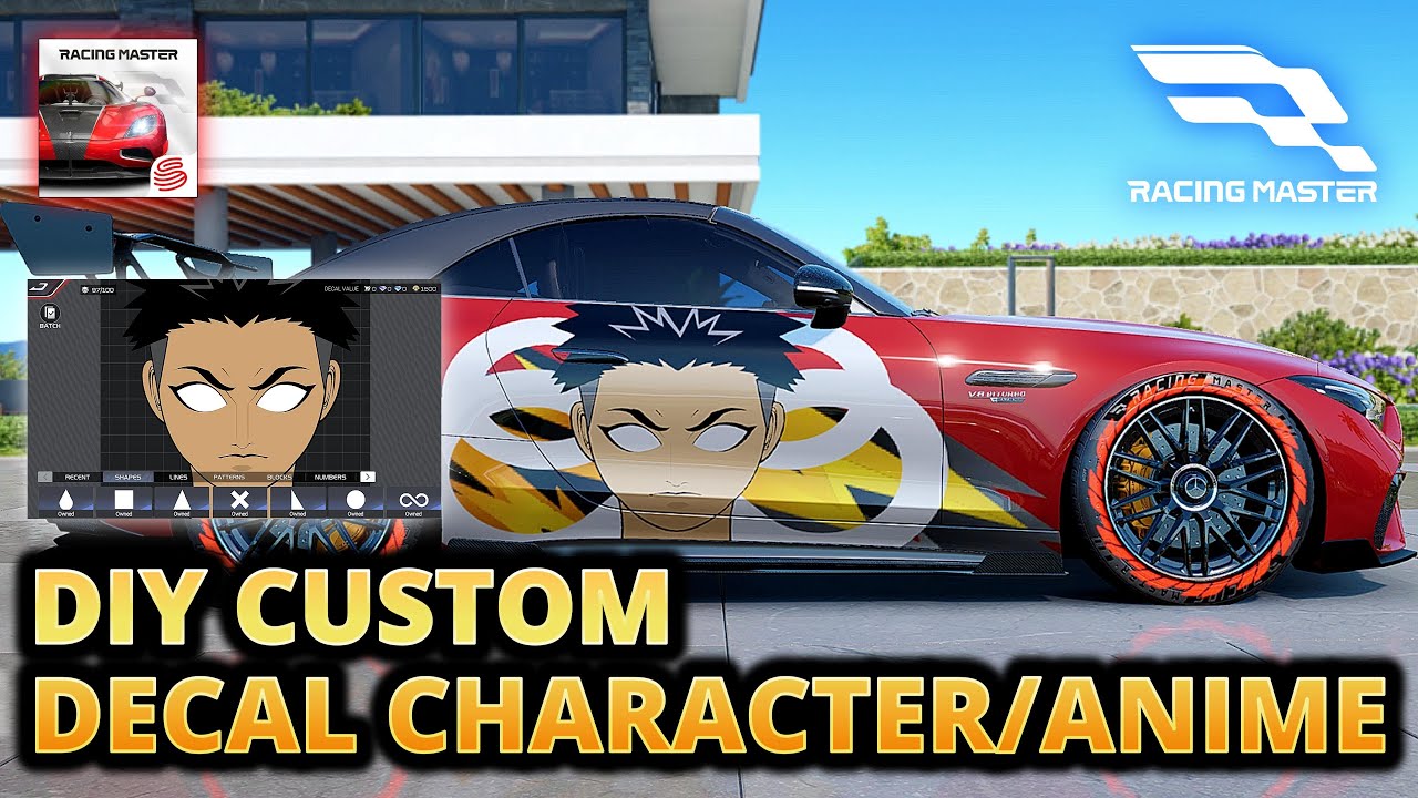 Racing Master Timelapse DIY | Coba Buat Custom Decal 