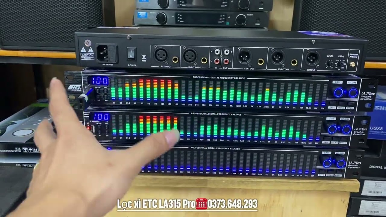 Lọc xì ETC La315 Pro.Mẫu sản phẩm cao cấp,giao diện đẹp,chất âm cực hay.