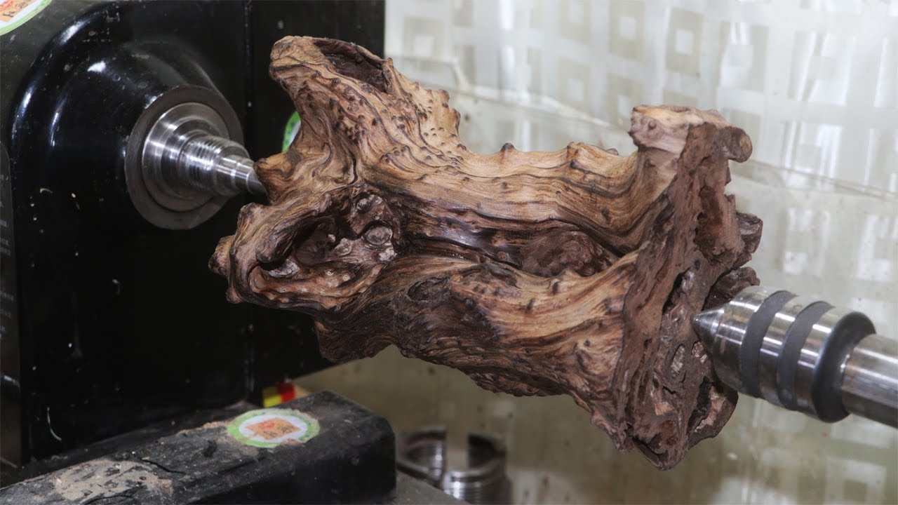 woodturning: golden shuttle