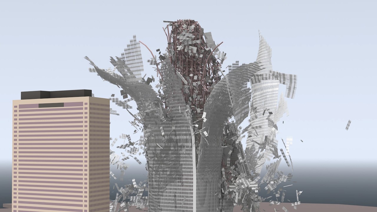 WTC Simulation 2026, Part 2 (North Tower)