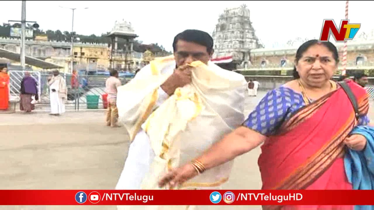 AP Former Deputy CM KE Krishna Murthy Visits Tirumala || NTV