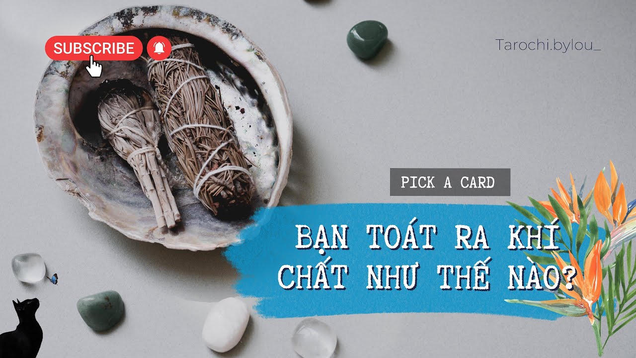 BẠN TOÁT RA KHÍ CHẤT NHƯ THẾ NÀO? | Chọn Tụ Bài - Pick A Card | Tarot