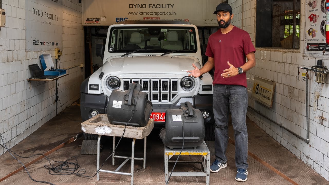 Mahindra Thar Roxx Dyno Test - How Much Power Loss? | Faisal Khan