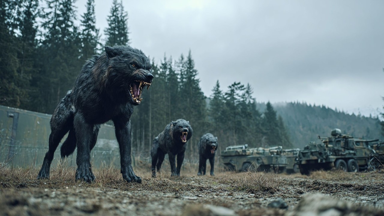 Werewolves Attack the Soldiers’ Base! | Horror Movie | Full movies