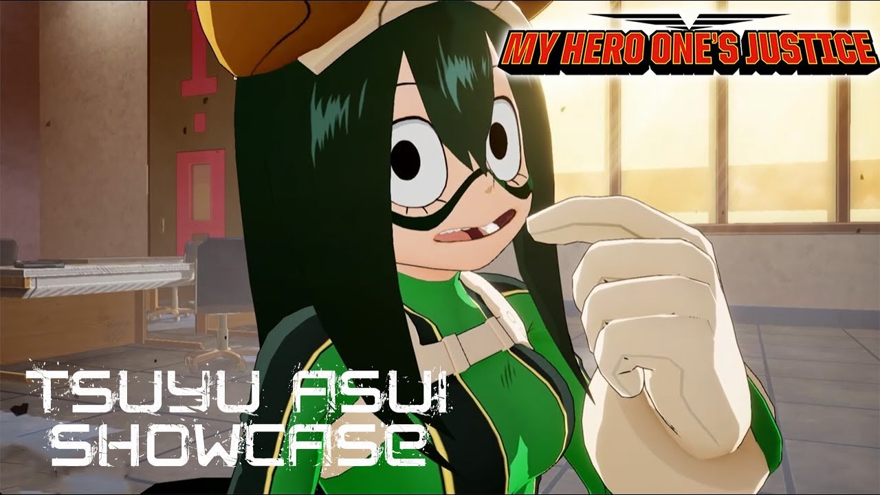 MY HERO ONE'S JUSTICE PS4 GAMEPLAY | TSUYU ASUI SHOWCASE