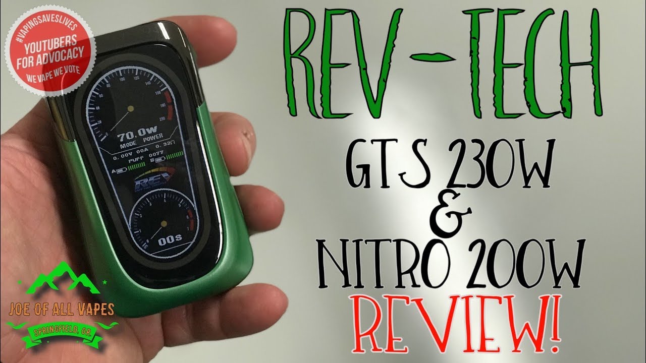 Rev Tech GTS 230w & Nitro 200w mod review!