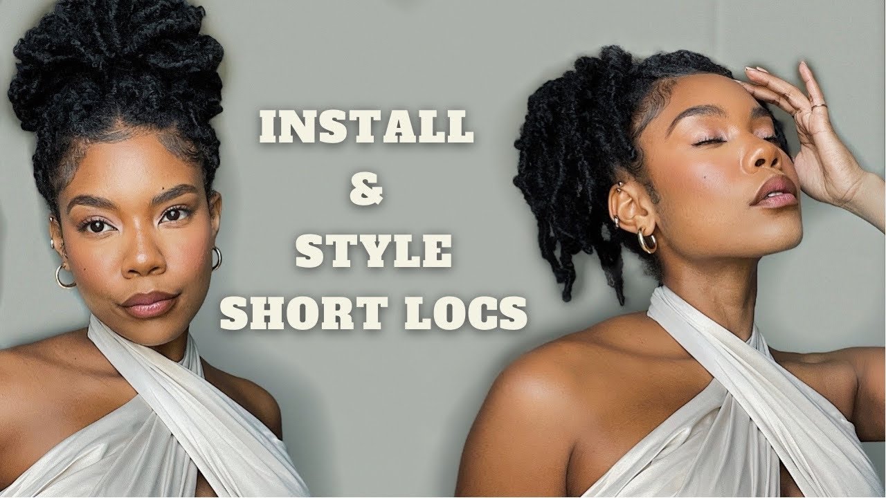 Install & Style Short Butterfly Locs For Beginners Ft. Toyotress