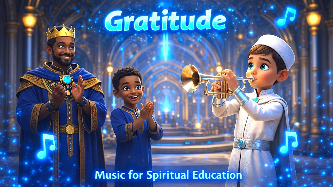 Gratitude 👑 Upbeat Kids Music 🎶 Walking the Straight Path, Lesson 7 🏞️  Universal Moral Themes