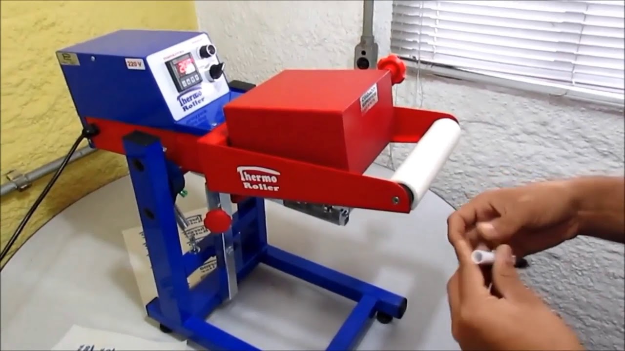Prensa de Giro Thermo Transfer - Roller