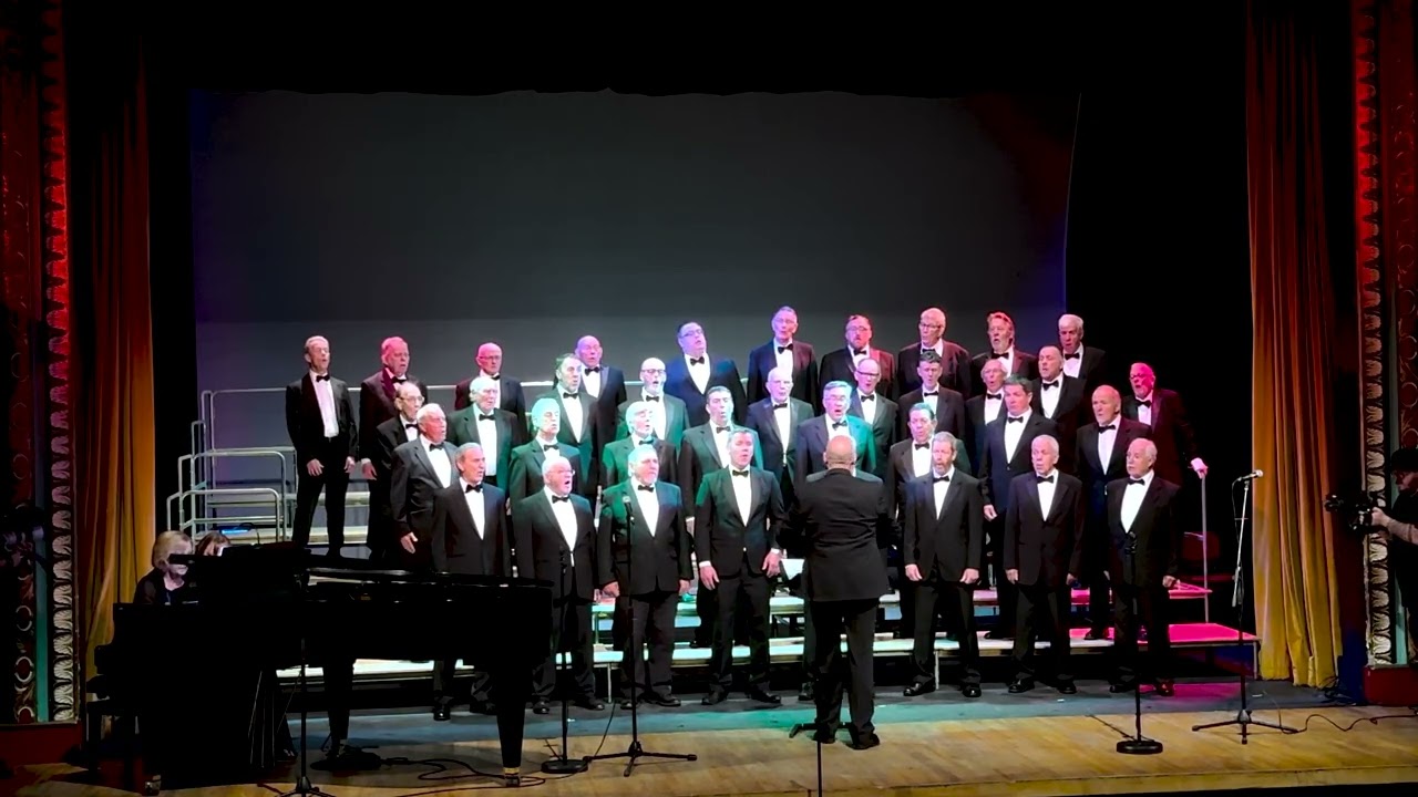 Rhos Male Voice Choir at The Stiwt Theatre May 2025