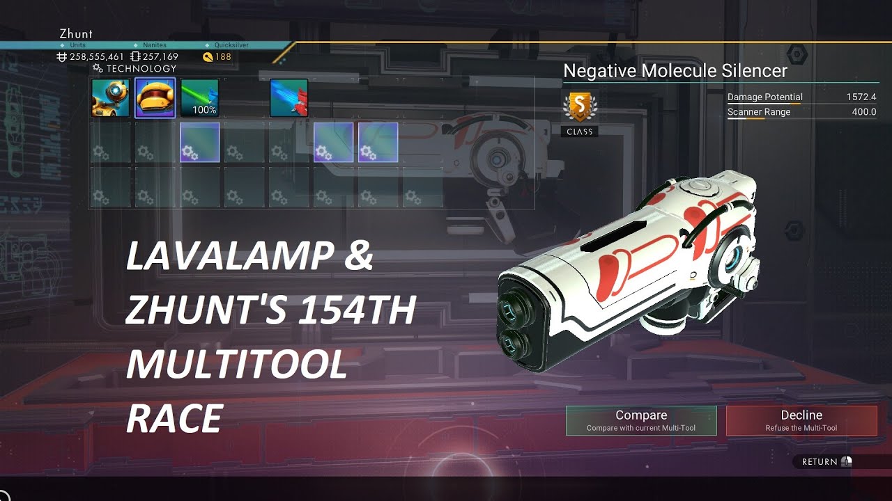 No Man's Sky - Lavalamp & Zhunt's 154th Multitool Race
