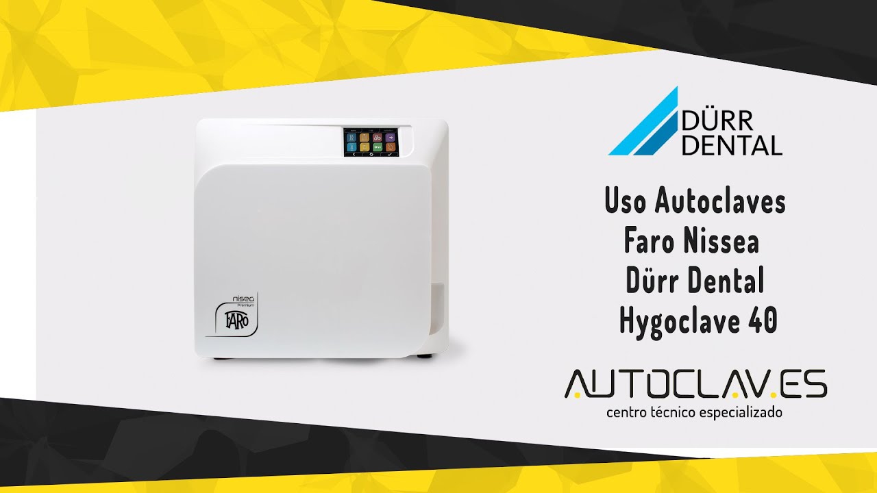 Autoclave Faro Nissea  Dürr Dental Hygoclave 40 - Manual de uso #autoclave #esteriliza
