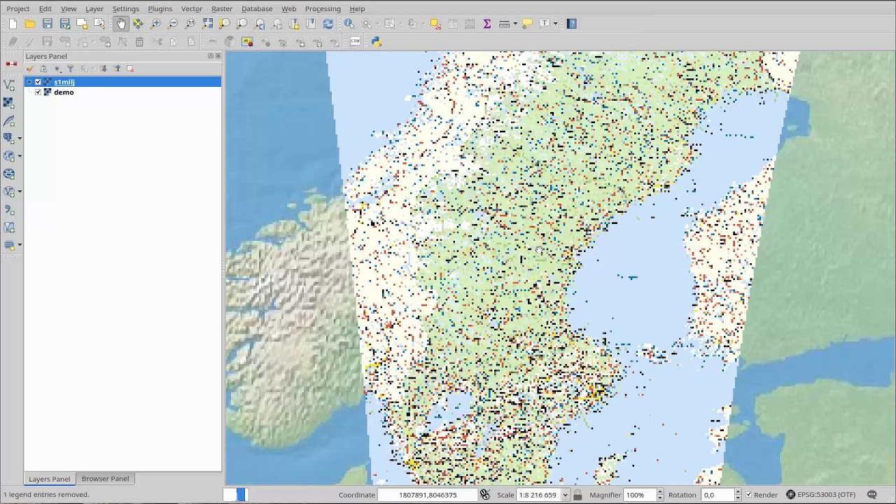 QGIS User 0002 - GeoPackage with Rasters
